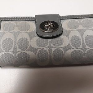Grey Coach Wallet